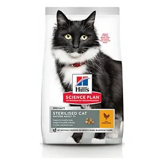 Hills Science Plan Cat Sterilised Mature Adult 7+ with chicken 1.5kg