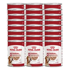 ROYAL CANIN® Medium Adult 24x410 g šlapias maistas, paštetas suaugusiems šunims, vidutinio dydžio veislės