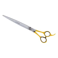Geib Crab Straight Scissors Level 1 - straight scissors for pet grooming with a single-sided micro-grind.