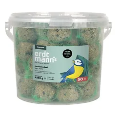 Erdtmanns 50 Meisenknödel im Eimer 4,25 kg