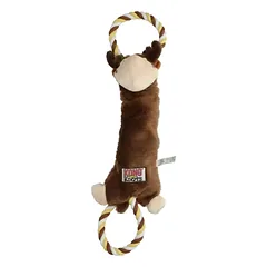 KONG Knots Tugger Moose M/L – pliušinis traukiamas žaislas šunims, 1 vnt. — 2 nuotrauka