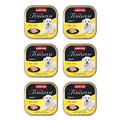 ANIMONDA Dog Vom Feinsten Adult kalakutiena su geltonu sūriu 6x150g