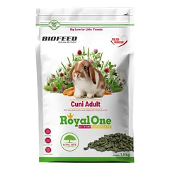 Bioofeed ROYAL ONE CUNI ADULT 1,5 kg Triušių pašaras