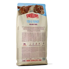 CARNILOVE True Fresh Fish&Turkey Adult sausas pašaras suaug. šunims su žuvimi ir kalakutiena, 12 kg — 2 nuotrauka