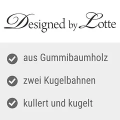 Designed by Lotte žaislas katėms Neya, medinis, apie Ø 16 cm — 4 nuotrauka