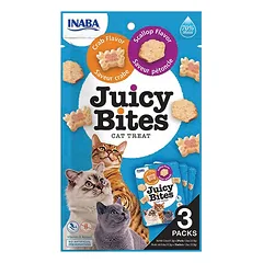 Juicy Bites guminukai su šukutėmis ir krabais katėms 6x100g