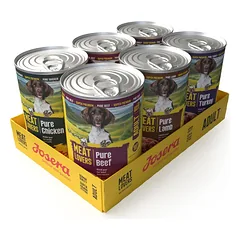 JOSERA Meat Lovers Pure Multipack 6x400 g jautiena, vištiena, aviena ir kalakutiena, drėgnas maistas šunims