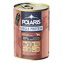 Šunų konservai Polaris Single Protein Paté su jautiena, 400 g