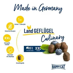 Happy Cat Culinary Adult su paukštiena, sausas maistas katėms, > 10 kg — 2 nuotrauka