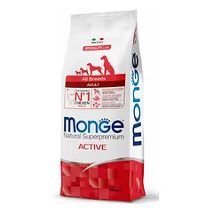 Monge Dog All Breeds Adult Active with Chicken 12 kg