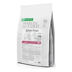 Nature's Protection Superior Care visų dydžių jaunų baltakailių šunų sausas begrūdis pašaras su balta žuvimi, 4 kg — 4 nuotrauka