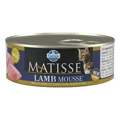 Farmina Matisse Cat Mousse Lamb drėgnas maistas suaugusioms katėms su ėriena, 85 g