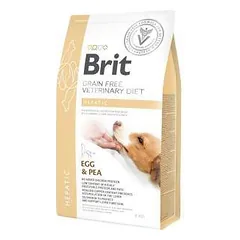 Brit GF Veterinary Diets Dog Hepatic begrūdis, sausas maistas šunims su sutrikusia kepenų funkcija, 2 kg