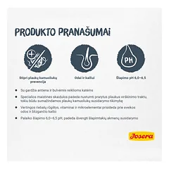 Josera Catelux sausas pašaras katėms su paukštiena ir antiena, 2 kg — 4 nuotrauka