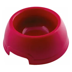 Pet bowl round Lucky  21x8h, with anti-slide, lt.0,75, different colors