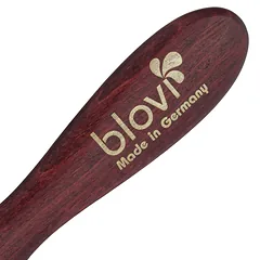 Blovi Wood Small Pin Brush - maža, ovali šepetėlis su trumpais smeigtukais, Red / 20mm — 2 nuotrauka