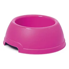 Georplast apvalus plastmasinis dubenėlis katėms ir šunims, 1.3 l, 25 cm skersmens, 9.5 cm aukštis — 3 nuotrauka