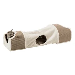 Trixie draskymo tunelis su 2 urvais, L 110 x B 30 x H 38 cm — 4 nuotrauka