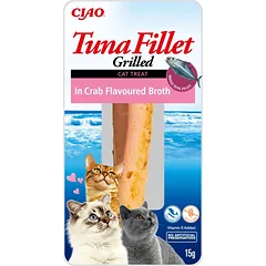 INABA Tuno filė katėms - tunas krabų sultinyje 15g