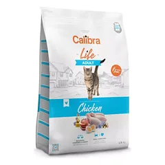 CALIBRA Cat Life sausas maistas suaugusioms katėms vištiena 1.5 kg