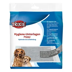 Trixie vienkartinės palos šunims, su aktyvuota anglimi optimaliam kvapo sugėrimui, 60×60 cm, 10 vnt