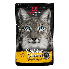ALPHA SPIRIT WET putėsiai katėms su vištiena 85g 6vnt