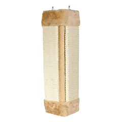 Trixie pakabinama draskyklė katėms skirta naudoti ant kampų, su katžole, ruda, 49 cm — 2 nuotrauka
