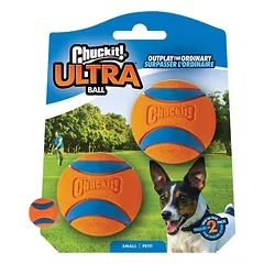 Chuckit! Ultra Ball patvarus kamuolys šunims įv. dydžių