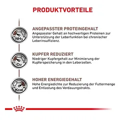 Royal Canin Veterinary Feline Hepatic sausas maistas katėms — 5 nuotrauka