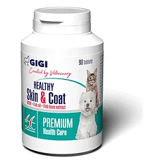 GIGI Healthy Skin and Coat papildai odai ir kailiui, N90