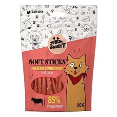 Mr. Bandit Soft Sticks minkštos lazdelės šunims su jautiena ir vištienos krūtinėle, 80 g photo