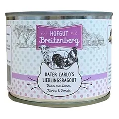 Hofgut Breitenberg Cat Kater Carlos Lieblingsragout 12 x 180 g, drėgnas maistas katėms