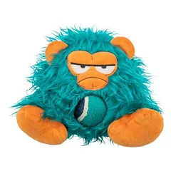 Trixie Plush Toy Monster With Tennis Ball pliušinis žaislas su garsu ir išimamu teniso kamuoliuku, šunims, 25 cm