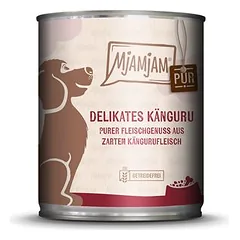 MjAMjAM grynas mėsos skonis, drėgnas maistas šunims 6 x 800 g — 2 nuotrauka