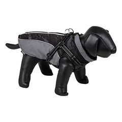 Nobby Hundemantel Reku 2 in 1 grau/schwarz