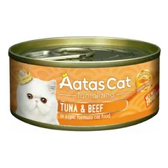 Aatas Cat Tantalizing Tuna&Beef papildas suaugusiems katams su tunu ir jautiena, 80 g