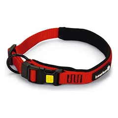 Beeztees antkaklis šunims Parinca Premium iš nailono, raudonas, Reguliavimas: 55 - 60 cm — 5 nuotrauka