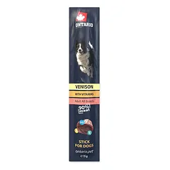 Ontario Stick for dogs Venison skanėstas šunims, 15g (elniena)