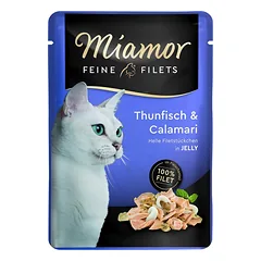 MIAMOR Feine Filets tuno ir kalmarų paketėlis 100 g