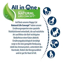 Happy Cat Young Junior su paukštiena, sausas maistas katėms, 3 - 4,9 kg — 4 nuotrauka