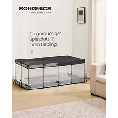 Mažų gyvūnų voljeras SONGMICS — 2 nuotrauka
