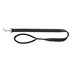 TRIXIE Premium pavadys, ilgas, M-L 1.8m/20mm, juodas