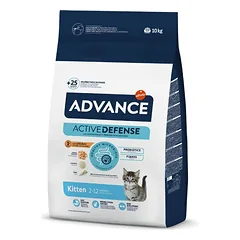 Advance Kitten Sausas Maistas kačiukams su vištiena