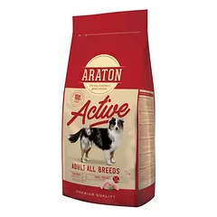 Araton Adult Active sausas maistas aktyviems šunims 15kg