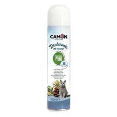 Camon dezodoruojantis purškiklis kačių kraiko dėžėms su pušų kvapu, 300 ml