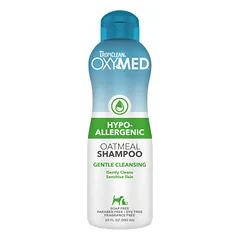 TropiClean OxyMed hipoalerginis šampūnas šunims ir katėms, 355 ml