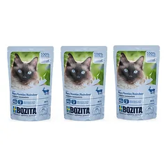 BOZITA Šiaurinio elnio mėsos kukuliai padaže (paketėlis) 3x85g