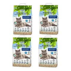 CosyCat Bio-Klumpstreu GROB aus Holz 100% natürliches Katzenstreu
