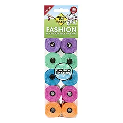 Bags on Board Fashion spalvoti higieniniai maišeliai, 140 vnt