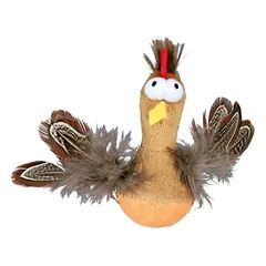 TRIXIE Roly-poly žaislas višta su katžole, garsinis, 10 cm